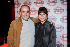 Tapis rouge du spectacle Les 8 péchés capitaux de Christian Bégin