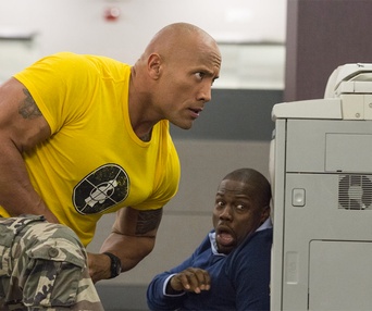 Une scène du film Central Intelligence