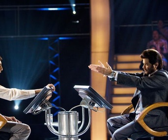 Scène du film Slumdog Millionaire