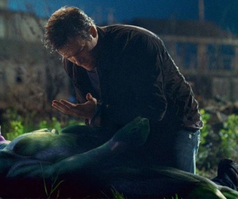 Une scène du film Green Lantern