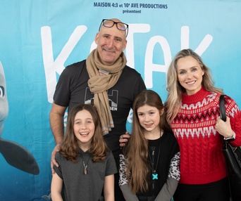 Première du film Katak, le brave béluga