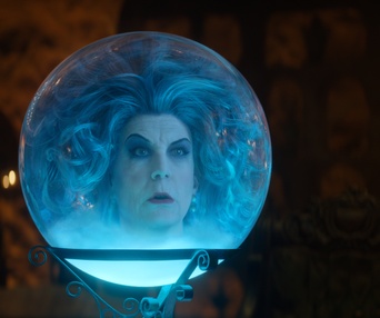Une scène du film Haunted Mansion