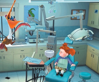 Une scène du film Finding Nemo
