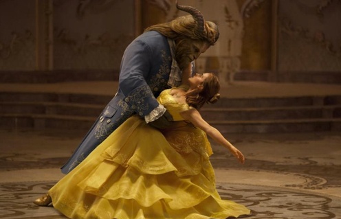 Une scène du film Beauty and the Beast