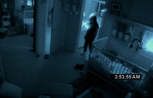 Une scène de Paranormal Activity 2