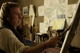 Une scène du film Mr. Turner Une scène du film Mr. Turner