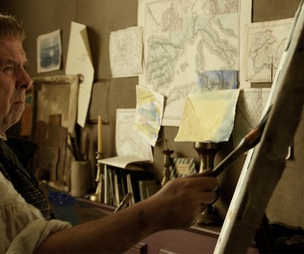 Une scène du film Mr. Turner