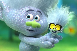 Une scène du film Trolls World Tour Une scène du film Trolls World Tour