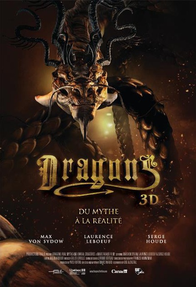 Affiche du film Dragons 3D : Du mythe à la réalité