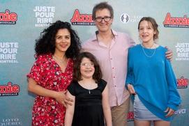 Première de la comédie musicale Annie
