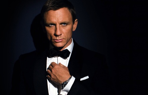 Daniel Craig dans le rôle de l'agent 007