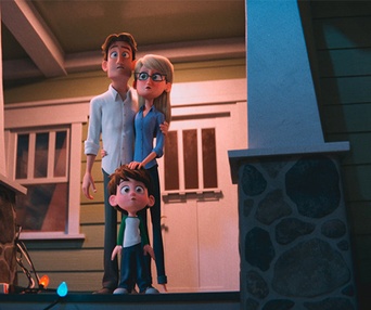 Une scène du film Storks