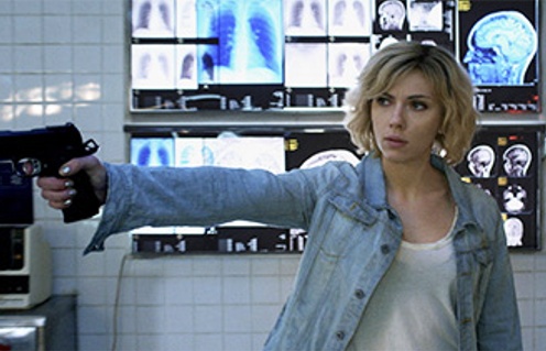 Une scène du film Lucy