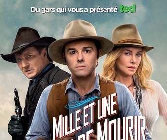 Affiche du film Mille et une façons de mourir dans l'ouest