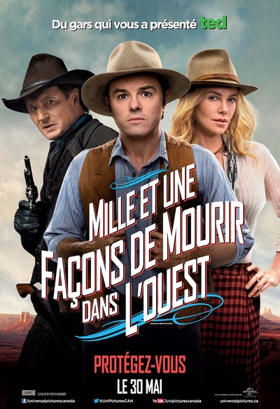 Affiche du film Mille et une façons de mourir dans l'ouest