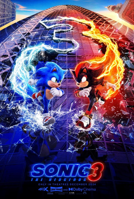 Affiche du film Sonic the Hedgehog 3