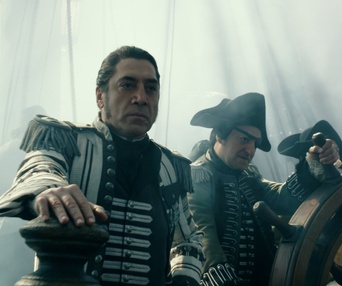 Une scène du film Pirates of the Caribbean: Dead Men Tell No Tales