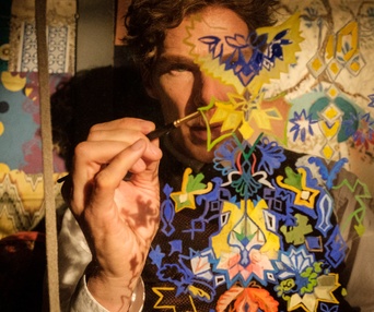 Une scène du film The Electrical Life of Louis Wain