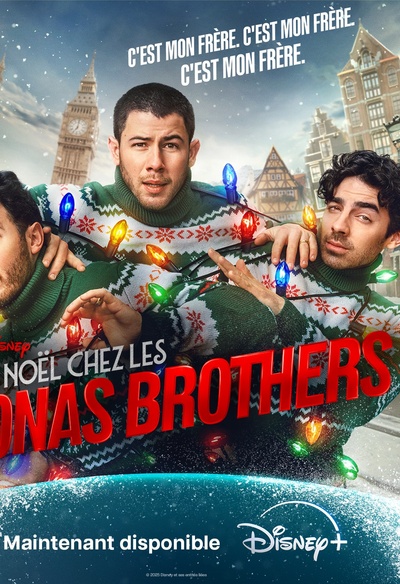 Affiche du film Un Noël chez les Jonas Brothers