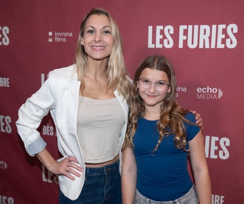 Tapis rouge de la première du film Les Furies