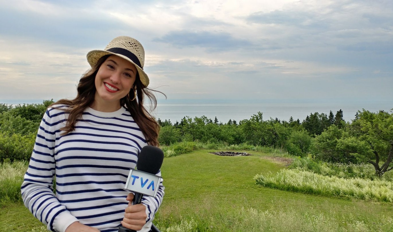 Joanie Gonthier se fâche pendant un bulletin météo à LCN