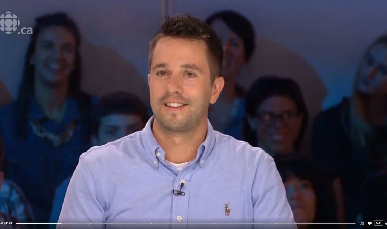 Alexandre Barrette offre un moment très touchant aux Enfants de la télé