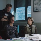 Une scène du film <em>Slalom</em>