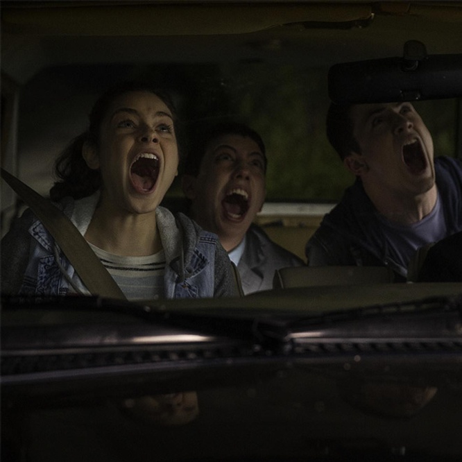 Une scène du film <em>Goosebumps</em>