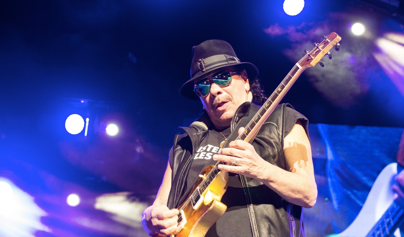 Santana, humble et généreux, réchauffe Québec