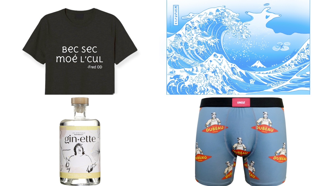 Image de l'article Voici notre liste de 20 cadeaux inspirés de produits de vos vedettes et vos séries préférées