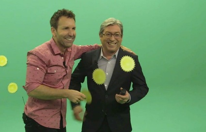 Éric Salvail interrompt un bulletin météo