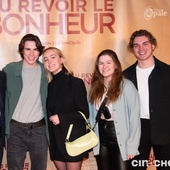 Sur le plateau du film <em>Au revoir le bonheur</em>