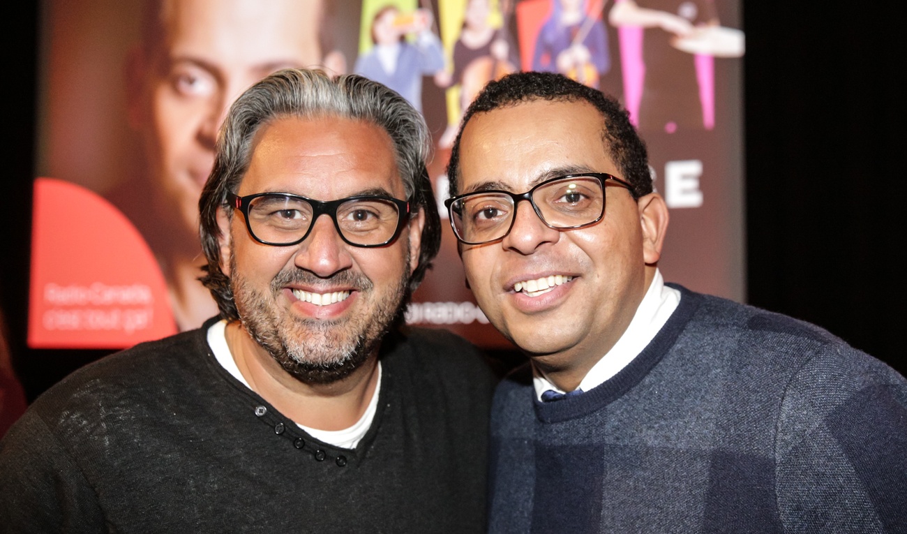 Gregory Charles et Marc Hervieux présentent Noir & Blanc 2 au Cabaret du Casino