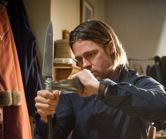 Une scène du film World War Z