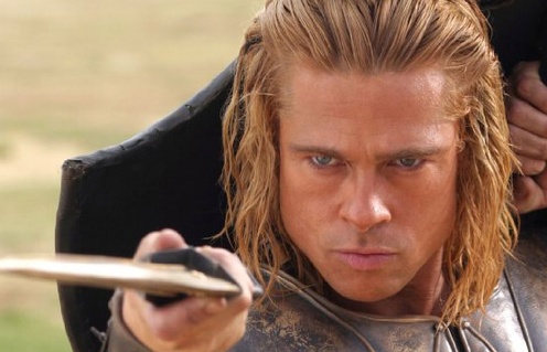 Brad Pitt dans le film Troy