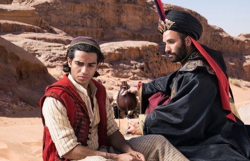 Une scène du film Aladdin