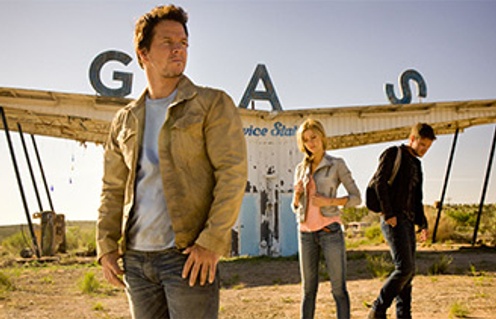 Une scène du film Transformers: Age of Extinction