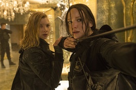 Une scène du film The Hunger Games: Mockingjay - Part 2