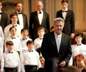 Une scène du film Boychoir