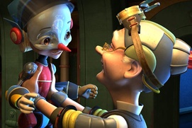 Scène du film Pinocchio 3000