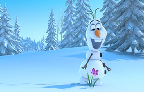 Une scène du film Frozen