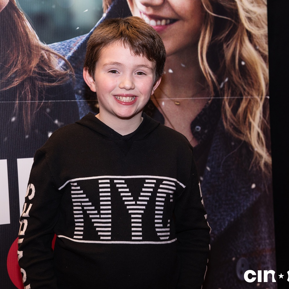 Sur le tapis rouge du film Merci pour tout