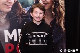Sur le tapis rouge du film Merci pour tout