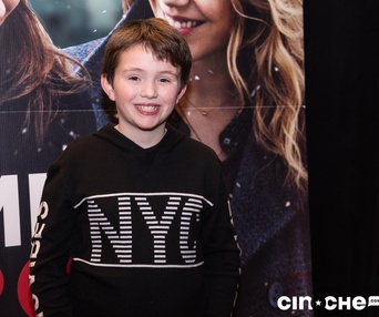Sur le tapis rouge du film Merci pour tout