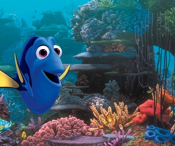 Une scène du film Finding Dory