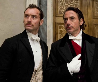 Une scène du film Sherlock Holmes: A Game of Shadows