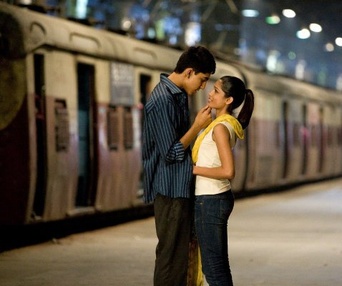 Scène du film Slumdog Millionaire