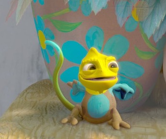 Une scène du film Tangled