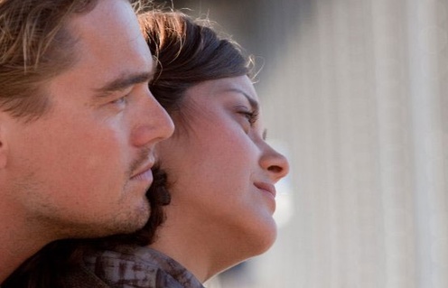 Leonardo DiCaprio et Marion Cotillard dans le film Inception