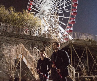 Une scène du film Divergent